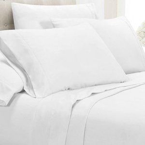 Elite Comfort 6 Piece Super Soft King White
